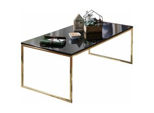 4250950284722 - Finebuy - Couchtisch 120 x 45 x 60 cm Metall Holz Sofatisch schwarz Design Wohnzimmertisch quadratisch Stubentisch mit Metallgestell Kaffeetisch 4250950284722 - Finebuy - Couchtisch 120 x 45 x 60 cm Metall Holz Sofatisch schwarz Design Wohnzimmertisch quadratisch Stubentisch mit Metallgestell Kaffeetisch