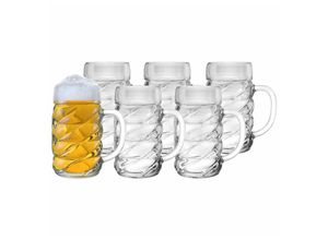 4012632211071 - Maßkrüge Diamond 1000 ml 6er Set 4012632211071 - Maßkrüge Diamond 1000 ml 6er Set