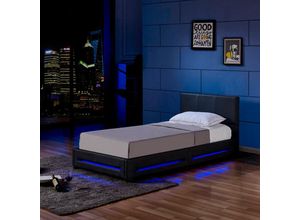 4058166164445 - Led Bett - asteroid - Verschiedene Farben und Größen i Weiß 90 x 200 cm mit Matratze i Weiß 90 x 200 cm mit Matratze i Schwarz 90 x 200 cm mit 4058166164445 - Led Bett - asteroid - Verschiedene Farben und Größen i Weiß 90 x 200 cm mit Matratze i Weiß 90 x 200 cm mit Matratze i Schwarz 90 x 200 cm mit