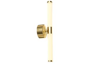 4251110052212 - Axis Moderne integrierte LED-Wandleuchte Gold 3000 k Schirm aus gefrostetem Acryl - Maytoni