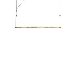 Image of Rotaliana Squiggle H8 LED-Hängelampe gold 140cm