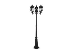 4251110031606 - Straßenlampe Klassisch Außenbereich Garten 3 Lichter Fleur Bronze