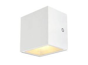 Image of SLV Sitra Cube LED-Außenwandlampe, weiß