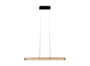 4250294316257 - Luce Ambiente Design - eco-light led Pendelleuchte Solaris in Schwarz-matt und - black