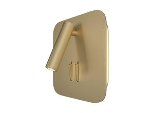 4251110092737 - Ios 176 Technical Ios 176 Integrierte LED-Lesewandleuchte in mattem Gold - Maytoni