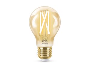 Image of WiZ A60 LED-Lampe Wi-Fi E27 7W amber CCT