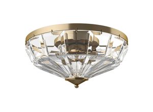 4251110088037 - Maytoni Facet Neoclassic Bowl Halbbündige Deckenleuchte Gold