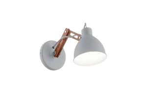 5907687434621 - Lamkur Lighting - Lamkur Marcello Adjustable Dome Wandleuchte Rustikal 1x E27