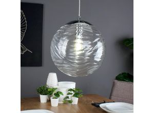 8031414874378 - Fan Europe Lighting - Fan Europe Luce_Ambiente_Design - Globe Glass Deckenanhänger klar E27