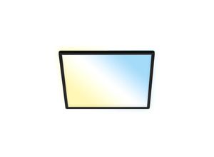 4002707409915 - Brilo - cct led Panel ner leuchten slim s 22 w 3000 lm IP20 schwarz Kunststoff Dimmbar cct 42 x 42 x 25 cm