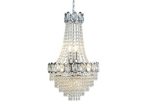 5053423023045 - Louis Philipe - 6 Light Chandelier Chrome Finish E14 - Searchlight