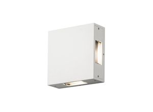 Image of Konstsmide Cremona - LED-Außenwandleuchte, verstellbar, weiß