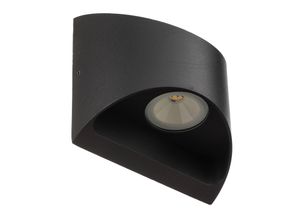 Image of Eco-Light LED-Außenwandlampe Dodd, halbrund, anthrazit
