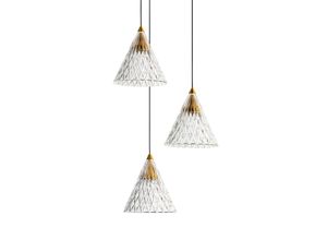 8435526892563 - Veneto LED-Hängelampe Anbau 3-flammig weiß