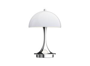 Image of Louis Poulsen Panthella Portable V2 LED-Lampe grau