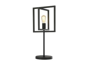 5053423226583 - - Plaza Verstellbare Tischlampe Mattschwarz