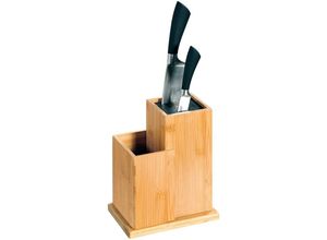 4000270580253 - Messerblock KESPER FOR KITCHEN & HOME Messerblöcke braun (holzfarben) Messerblock Messerblöcke mit Messer FSCzertifiziert