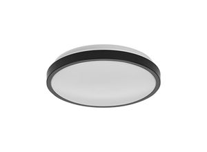 4099854096112 - Ledvance - orbis disc Badezimmer-Deckenleuchte 300mm schwarz 18W 2200lm warm- bis kaltweißes Weißlicht per Lichtschalter steuerbar besonders