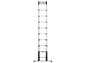 7394483001559 - Teleskop-Anlegeleiter PRIME LINE Standardausführung 80 mm Stufentiefe 13 Stufen Traverse