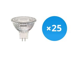 8719157046176 - Mehrfachpackung 25x Noxion LED-Spot GU53 MR16 44W 345lm 12V 36D - 830 Warmweiß Dimmbar - Ersatz für 35W - 3000K - Warmweiß