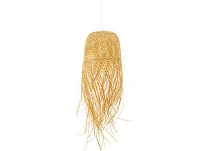 5056667060111 - Privatefloor - Deckenlampe aus Bambus - Boho-Bali-Design Pendelleuchte - Thow Natural wood - Bambus - Natural wood