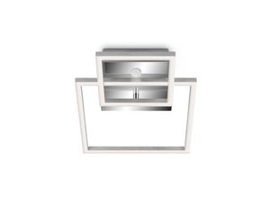 4059709004402 - - led Deckenleuchte frame 196 w 1500 lm IP20 chrom-alu Metall-Kunststoff 358 x 26 x 76 cm