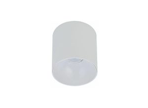 4251756378592 - Licht-erlebnisse - Aufbauspot rund in Weiß GU10 Ø127cm Deckenlampe - Weiß