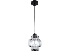 9331615954800 - Greelustr - 2022 Kristall Pendelleuchte Wohnzimmerlampe Moderne Kronleuchter Deckenleuchten Schwarz