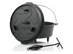 4260120778890 - Dutch Oven DO6P 73 l Premium Gusseisen Kochtopf Gusstopf - Bbq-toro 4260120778890 - Dutch Oven DO6P 73 l Premium Gusseisen Kochtopf Gusstopf - Bbq-toro