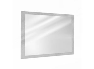 4251421900332 - VICCO Badspiegel 45 x 60 cm Grau Beton - Badezimmerspiegel Spiegel Hängespiegel