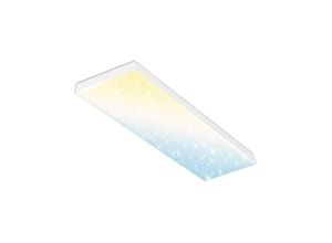 4002707409922 - Brilo - cct led Panel ner leuchten frameless s 28 w 3000 lm IP20 weiß Kunststoff-Metall Dimmbar cct 100 x 25 x 78 cm