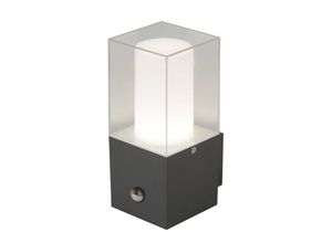 5053423138008 - Outdoor - 1 helle Außensensorlampe dunkelgrau weiß IP44 E27 - Searchlight