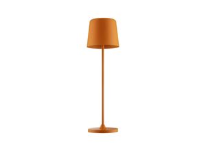 4004353428258 - Lampe Kaami led Außentischleuchte 37cm orange matt Metall Holz orange 2 w led integriert - orange - Brilliant