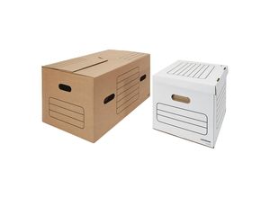 4251924716881 - Register-Box 1-wellig Innenmaße 345 x 260 x 250 mm für max 40 Hängemappen ab 80 Stk