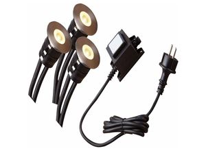 4006873423652 - L450-00 led Smart Light Bodeneinbau Spot Starter-Set Decklights - Heissner