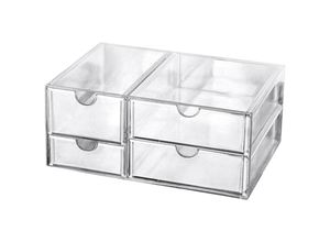 8434652203991 - Multifunktionale transparente Schreibtisch-Aufbewahrungsbox mit Schubladen Marke - Joybos