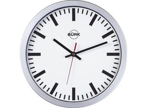 4030275000142 - Wanduhr mit Kunststoffgehäuse Ø 300 mm Quarzuhrwerk Zifferblatt weiß ab 3 Stk