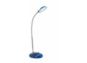 4004353174575 - Lampe Timmi led Tischleuchte transparent blau 1x 2W led integriert (100lm 6000K) Mit Druckschalter an der Basis - blau - Brilliant