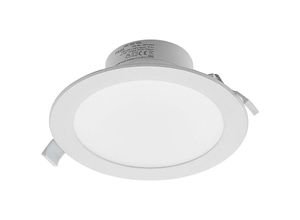 Image of Prios - Rida LED-Einbaustrahler, cct, 19 cm, 18 w - weiß
