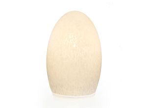 Image of Kabellose Akku-Tischleuchte egg Fritted uno/pro LED-Lampe dimmbar 1 Watt 18xØ12 cm UNO-Akku - Neoz