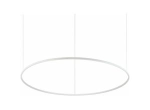 8021696285078 - Ideal Lux Lighting - Ideal Lux oracle Ringintegrierte LED-Pendel-Deckenleuchte Weiß 150cm 4000K