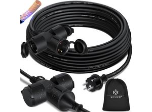 4255598301954 - KESSER® Verlängerungskabel mit Schutzkappe Outdoor - für Innenbereich Außenbereich - Verlängerung Stromkabel – 230 V IP44 - mit Schuko Stecker - Schutzkontakt Baustellenkabel Schutzkontaktstecker 4255598301954 - KESSER® Verlängerungskabel mit Schutzkappe Outdoor - für Innenbereich Außenbereich - Verlängerung Stromkabel – 230 V IP44 - mit Schuko Stecker - Schutzkontakt Baustellenkabel Schutzkontaktstecker