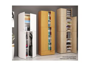 Image of VCM XXL Büroschrank Aktenschrank Bücher Büromöbel Ordner Schrank Lona 5f A Schublade