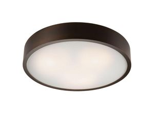 5907687426947 - Lamkur Lighting - Lamkur Round Zylindrische Deckenleuchte Wenge 3x E27