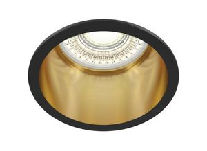 4251110059662 - Maytoni Reif Technical Reif Schwarz mit Gold Einbaudownlight