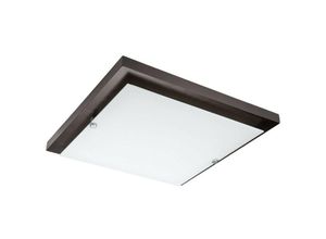 5907687428736 - Lamkur Lighting - Lamkur Square Einfache bündige Deckenleuchte Wenge