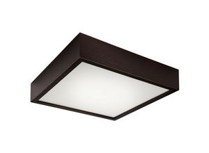 5907687432788 - Lamkur Lighting - Lamkur Square Einfache bündige Deckenleuchte Wenge