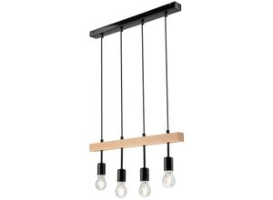 5907687433655 - Lamkur Lighting - Lamkur Orazio Industrial Strahlerleiste Schwarz 4x E27