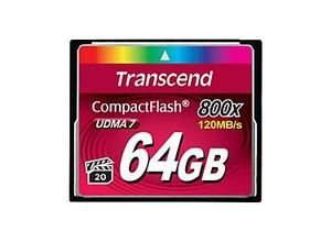 0760557827146 - TS64GCF800 - CF-Speicherkarte 64GB 800x (TS64GCF800) - Transcend