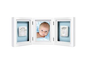 0698904630067 - Bilderrahmen BABYPRINTS DELUXE DESK Set für 2 Abdrücke (10x15) in weiß